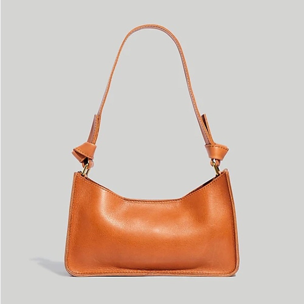 Madewell Tan Leather Shoulder Bag